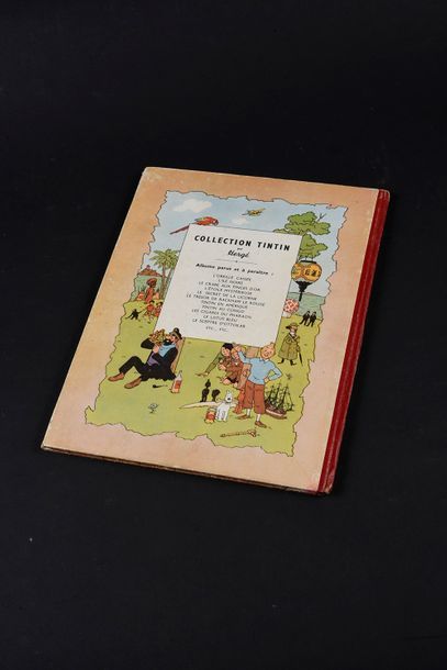 HERGÉ TINTIN 08-Le sceptre d'Ottokar. EO B1. Edition originale couleurs (1947). Dos...