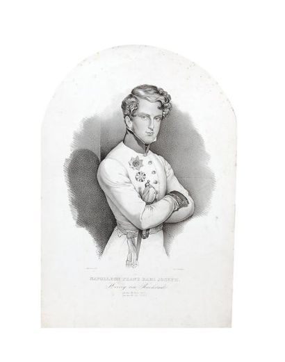 null Napoléon, duc de Reichstadt (1811-1832). Lithographie de Honegger, le représentant...