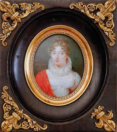 GASTAL-LAËDERICH Marguerite, miniaturiste française active entre 1815 et 1830 Marie-Thérèse...