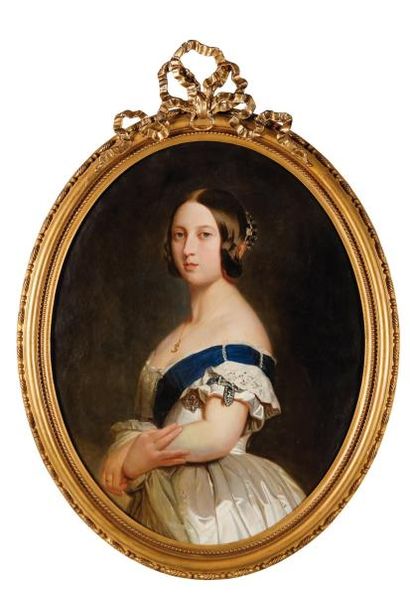 WINTERHALTER Franz-Xaver, atelier de. Victoria, reine de Grande-Bretagne (1819-1901)...