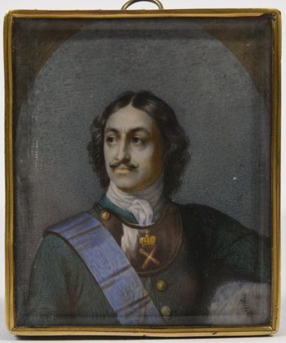 null 
ÉCOLE ÉTRANGÈRE DU XIXe SIECLE. 

D’APRÈS PAUL DELAROCHE (1797-1856)

Portrait...