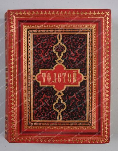 TOLSTOÏ Lev Nicolaïévitch (1828-1910). 
Guerre et Paix, M. Katkoff, Moscou, 1887....