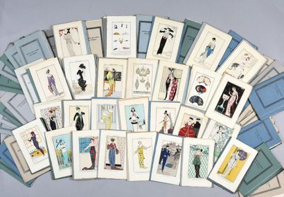 null Le Journal des dames et des modes, Costumes parisiens, complete edition, 1912-1914,...