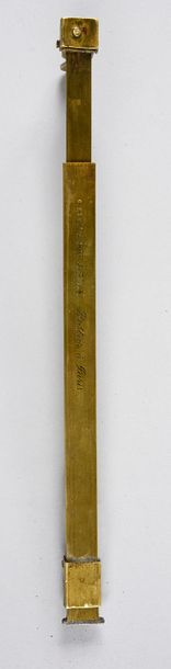 null Chopart & Fils Bottier à Paris, measuring instrument used to indicate foot size,...