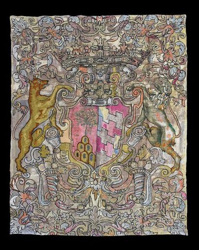 null Chancellery of Arms Salvini, Italy early 17th century, restorations in the late...
