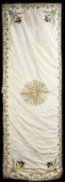 Embroidered humeral veil, Italy, second half...