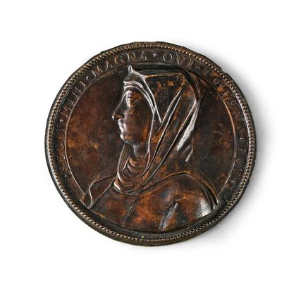 Pierre GORET (Flandres, actif au début du XVIIe siècle) 
Medal with the Virgin's...