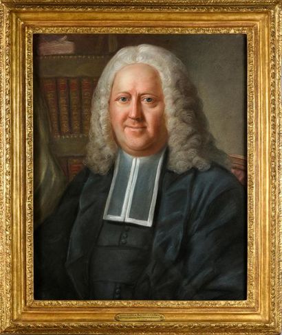 Jean VALADE (1710 - 1787) Portrait dit d'Antoinette Bergeret dame de Maussion de...