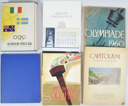 null Olympic Library. Set of about 125 books, magazines, booklets, guides, etc......