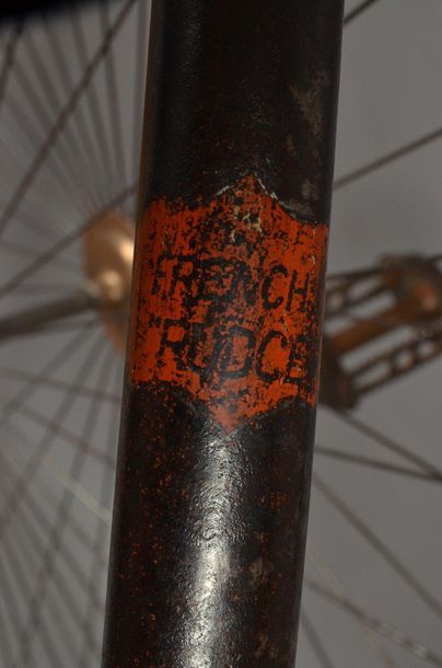 null Big Bi from Racing. Brand Rudge (England). Model 1878 "The French" made especially...
