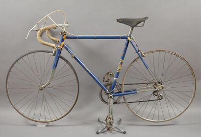 null Raymond Impanis. Rider's Peugeot bicycle for the 1957 season with the Peugeot-BP-Dunlop...