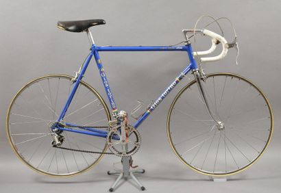null Patrick Sercu. Vélo de la marque Gios-Torino de 1976 utilisé par le coureur...