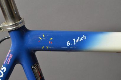 null Bobby Julich. Vélo de la marque MBK de 1998 utilisé sur le Tour de France avec...
