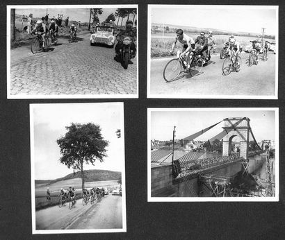 null Tour de France. Set of about 120 original press photos of the Tours 1952-1953-1954-

1955-1956-1957....