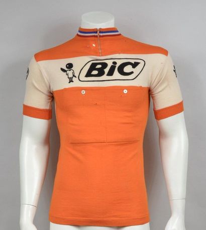 null Jean Stablinski. BIC team jersey worn during the 1967 season. There will only...