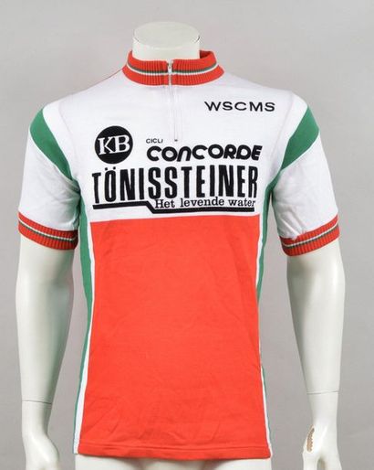 null Set of 3 amateur jerseys for the Wiels' team, Fiat and Tonissteiner. Years 70/80....
