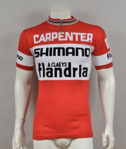 null Daniel Rebillard. Jersey worn during the 1973 season with the Flandria team....