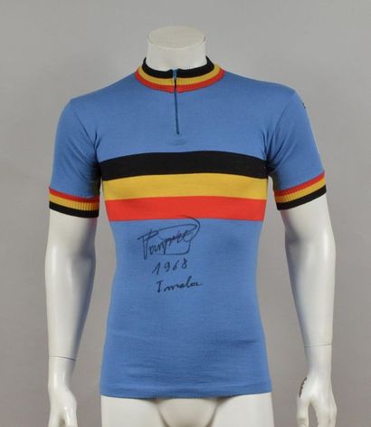 null Herman Van Springel. Jersey worn during the 1981 World Championships with the...