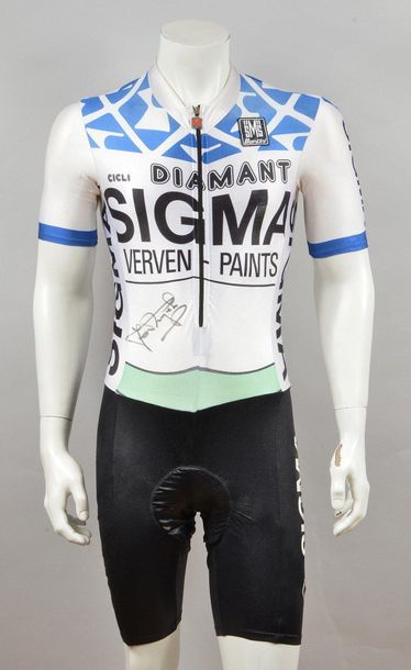 null Lucien Van Impe. Time Trial suit worn during the 1987 season with the Sigma...