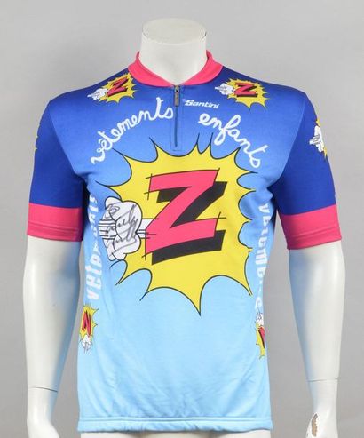 null Gilbert Duclos-Lassale. Jersey worn during the 1988 season with Team Z. Signature...
