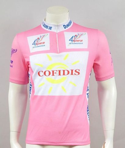 null Philippe Gaumont. Pink leader's jersey worn during the 4 Days of Dunkerque 1997...