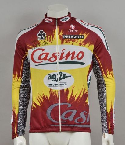 null Alberto Elli. Jersey worn during the 1998 season with the AG2R team. He won...