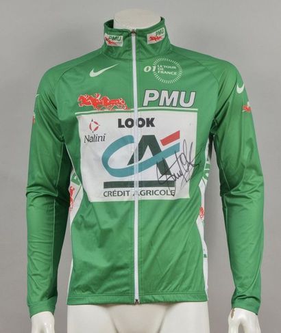null Stuart O'Grady. Green jacket worn on the 2001 Tour de France. He will finish...
