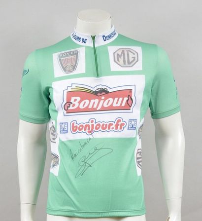 null Didier Rous. Green jersey worn during the 4 Days of Dunkerque 2002. He finishes...