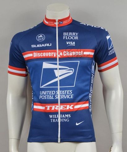 null Lance Armstrong. Jersey worn on the 2004 Tour de France with the US Postal team....