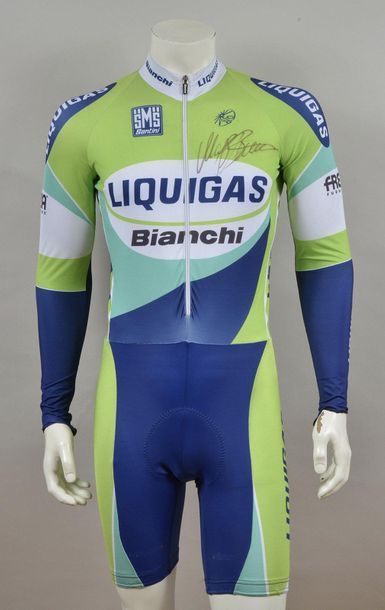 null Magnus Bäckstedt. Suit worn during the Prologue Time Trial and the 4th stage...