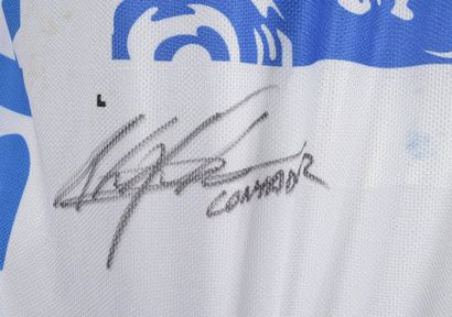 null Alberto Contador. Podium jersey worn during the Paris-Nice 2007 with the Discovery...