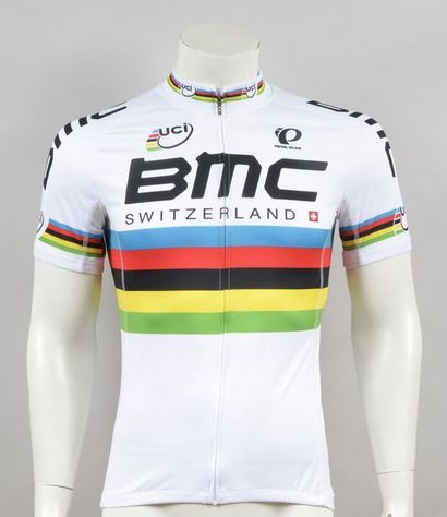 null Philippe Gilbert. 2012 World Champion jersey. BMC Team. Brand Pearl Izumi. Size...