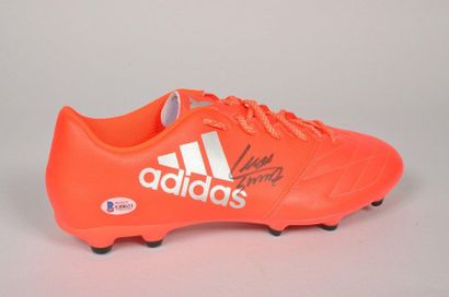 null Luis Suarez. FC Barcelona. Authentic signature of the player on a right shoe....