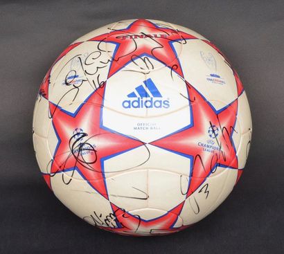 null Official Match Ball of the Champions League Final between FC Barcelona and Arsenal...