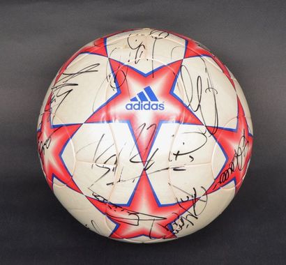 null Official Match Ball of the Champions League Final between FC Barcelona and Arsenal...