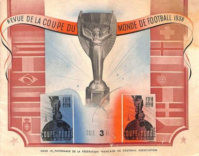 null Revue programme officiel de la Coupe du Monde de Football 1938 sous le patronage...