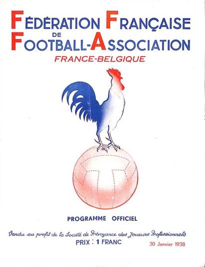null Programme officiel de la rencontre internationale entre la France et la Belgique...