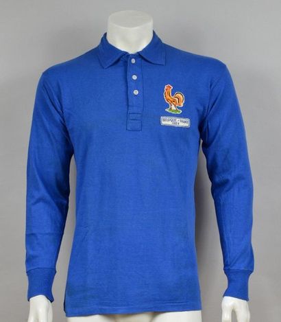 null André Lerond. N°3 jersey of the French team worn against Belgium on 27 October...