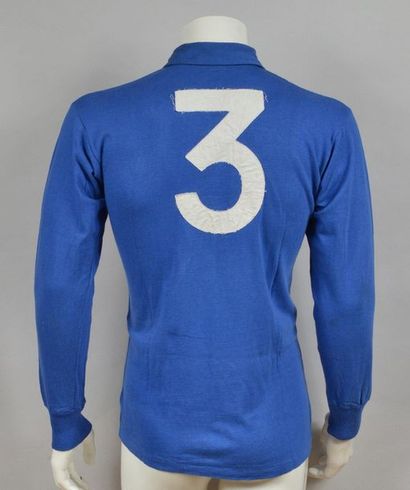 null André Lerond. N°3 jersey of the French team worn against Belgium on 27 October...