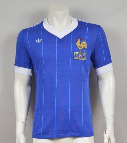null France's N°19 jersey for the 1982 World Cup qualifying match against Belgium

on...