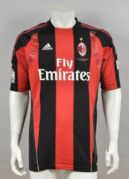 null Thiago Silva. AC Milan jersey N°33 for the Italian Cup semi-final match against...