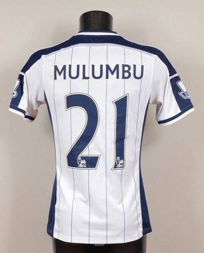 null Yusuf Mulumbu. West Bromwich Albion jersey N°21 worn during the 2014-2015 season...