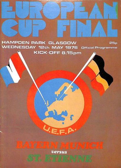 null St. Stephen's. Set of 3 official programs of the European Cup against Chorzów...