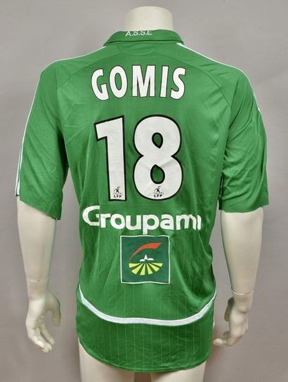 null Bafetimbi Gomis. AS St Etienne's N°18 jersey for the 2006-2007 Season of the...