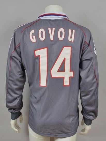 null Sidney Govou. Olympique Lyonnais jersey N°14 for the 2001-2002 Champions League...