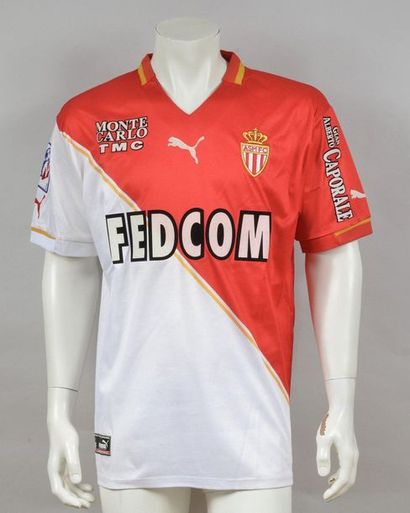 null Marcello Gallardo. AS Monaco's N°10 jersey for the 2001-2002 season of the Championship

of...