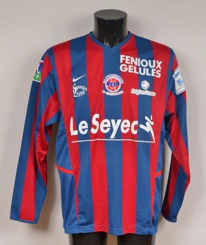 null Jacob Mulenga. N°15 jersey of the Berrichonne de Châteauroux worn during the...