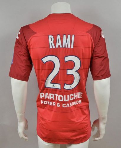 null Adil Rami. LOSC jersey N°23 for the 2009-2010 season of the French Ligue 1 Championship....