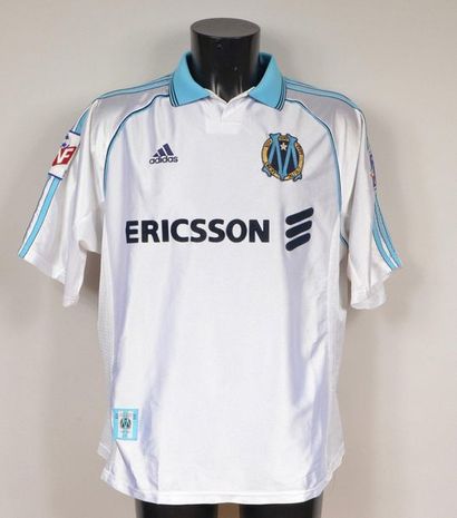 null Christophe Dugarry. Olympique de Marseille N°21 jersey worn during the 1998-1999...