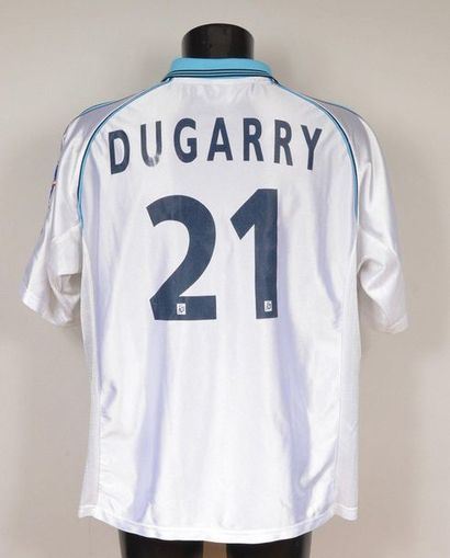 null Christophe Dugarry. Olympique de Marseille N°21 jersey worn during the 1998-1999...